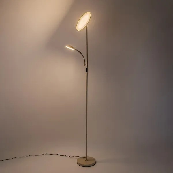 Rabalux 74083 - Lampă de podea LED dimmabilă HALINA 23W/230V 3000/4200/6500 bej