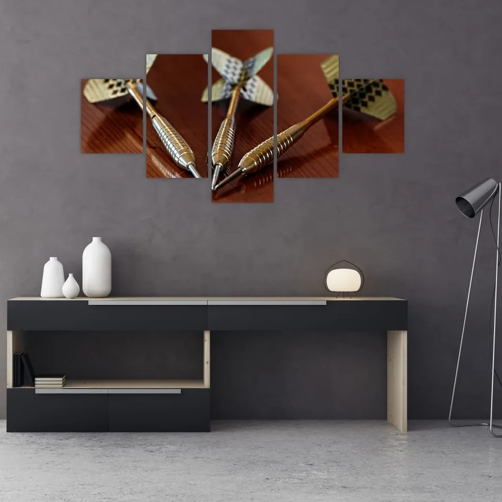 Tablou - cu trei măcieșe (125x70 cm), în 40 de alte dimensiuni noi