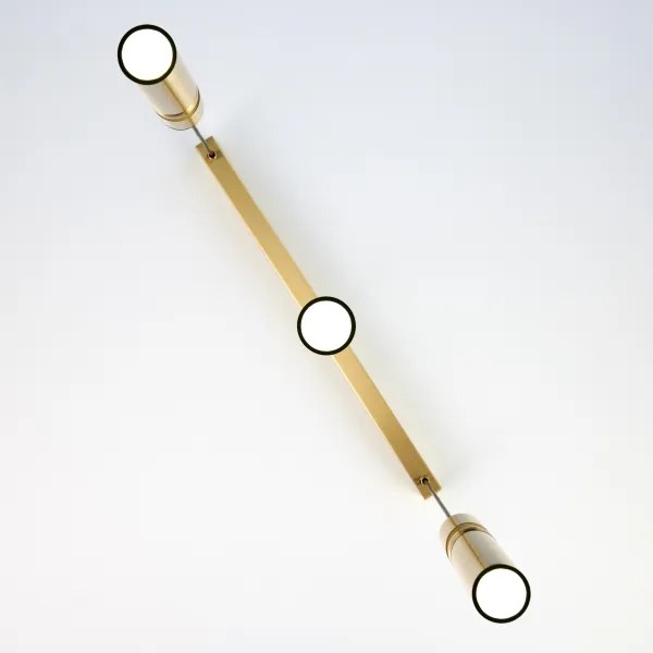 Lustră pe cablu Jupiter 2010 ALAS 3xGU10/10W/230V auriu