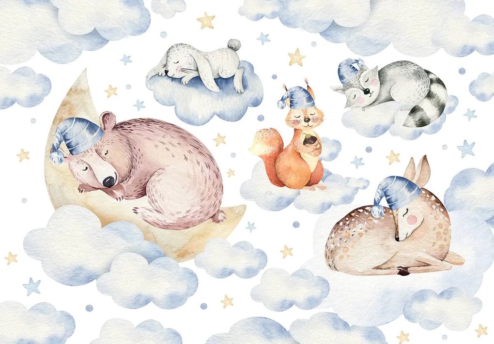 Fototapet - Animale dormind (152,5x104 cm)