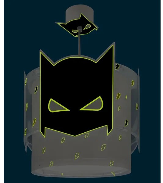 Lustră pentru copii Dalber 61802 DARK HERO 1xE27/15W/230V