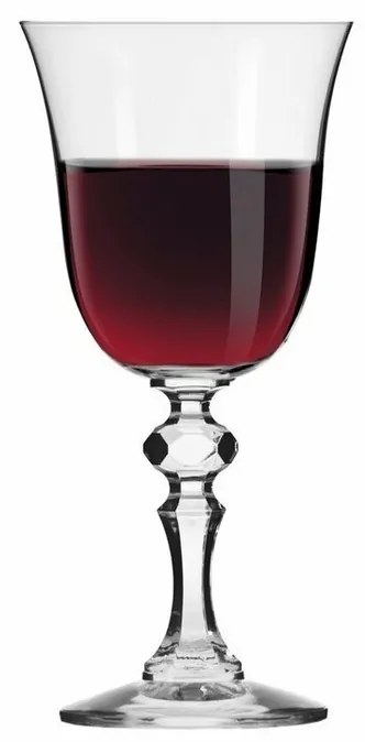 Set 6 pahare de vin roșu Krosno Krista,220 ml.