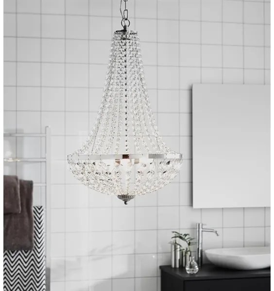 Lustră pe lanț pentru baie 3xG9/20W/230 IP44 Markslöjd 107551