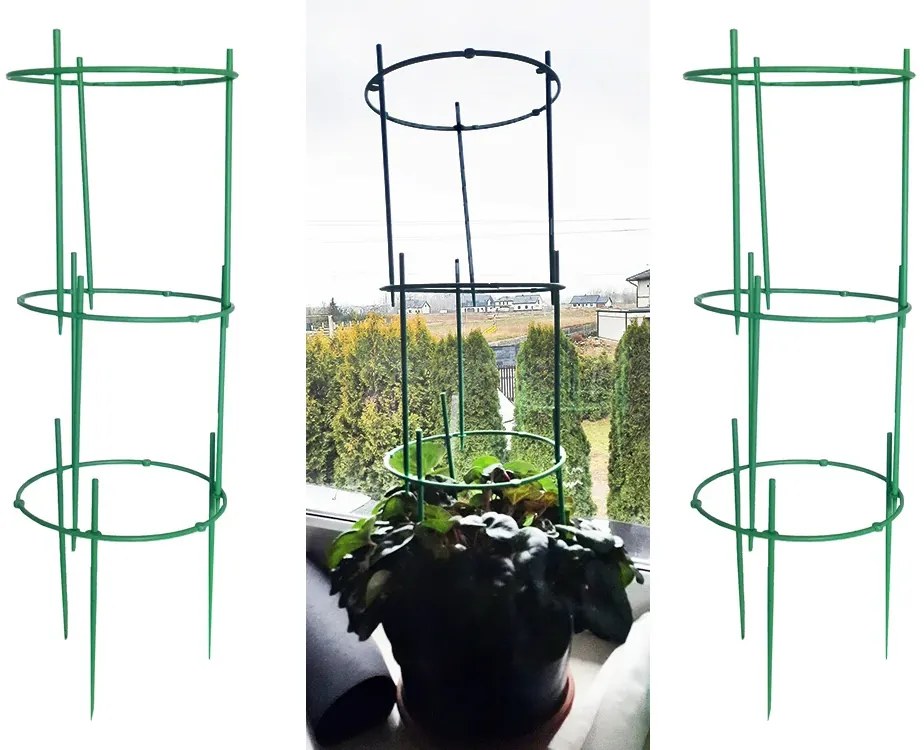 VERK Suport circular pentru plante în ghiveci - 3 inele