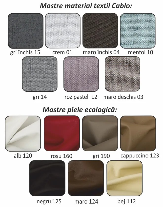 colţar în formă de U, material gri, stânga, BORN U