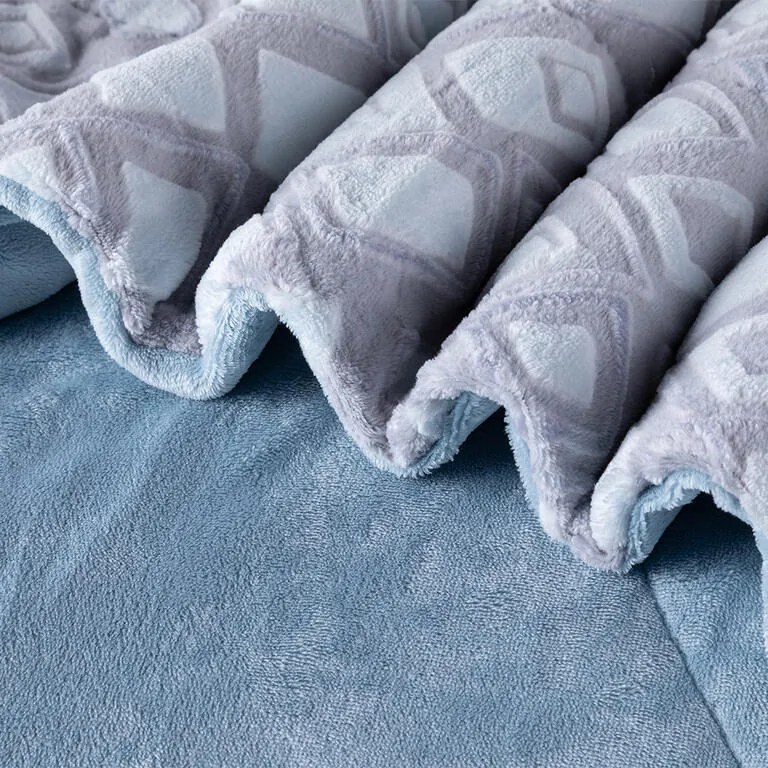 Set matlasat din micropluş VELORA 2 buc