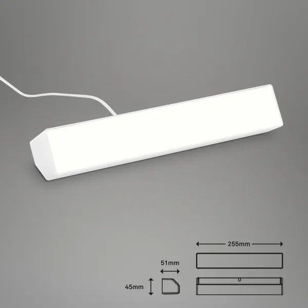 Lampă LED RGBW dimabilă de masă LED/9W/230V 3000-6500K Wi-Fi Tuya Brilo + telecomandă