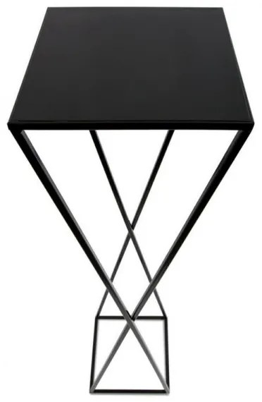 Suport de flori 100x24 negru