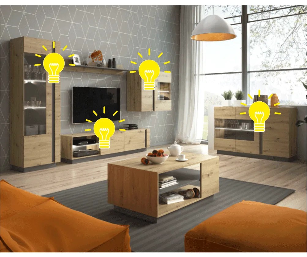 Iluminat LED cu 1 punct, CITY