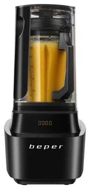 Resigilat: Blender Beper BP.620, 1000W, 1L, BPA Free, Capac izolator fonic, Soft Touch, 2 viteze+Pulse, Negru