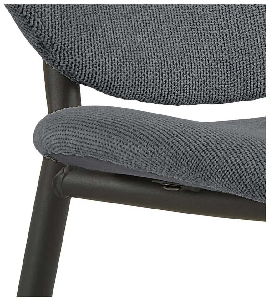 Scaun de dining gri antracit Cliff – Actona