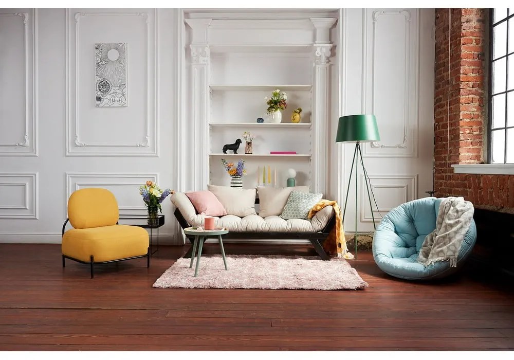 Canapea variabilă Karup Design Bebop Natural/Bordeaux