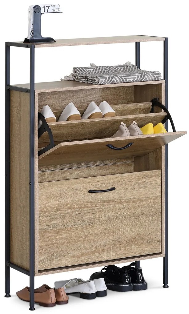 Botnik cu rafturi G1007 OAK, stejar