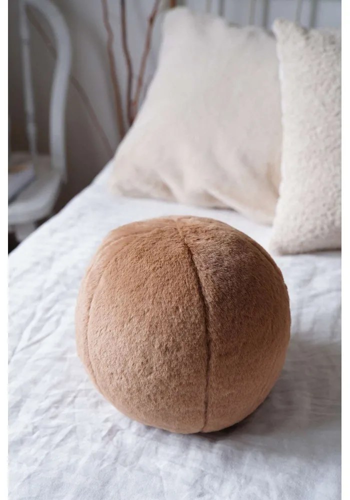 Pernă decorativă din micropluș, cocolino ø 25 cm Top – Mioli Decor