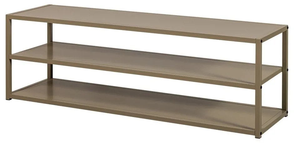 Comodă TV taupe din metal 120x40x35 cm Teun – WOOOD