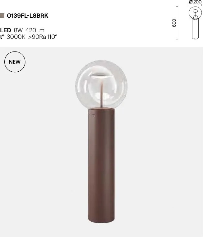 Stalp exterior LED IP65 Velora H-60cm