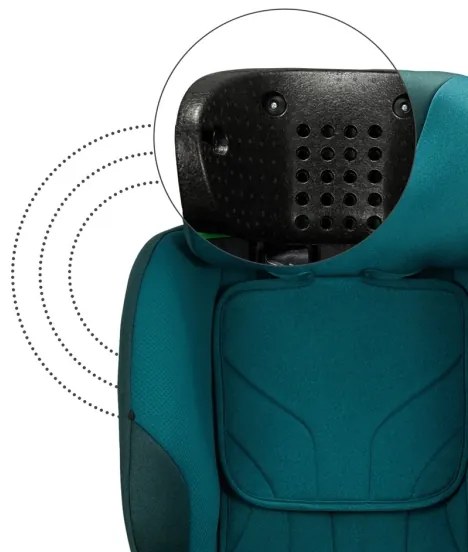 KINDERKRAFT SELECT - Scaun auto I-FIX (40–150 cm), albastru Harbor