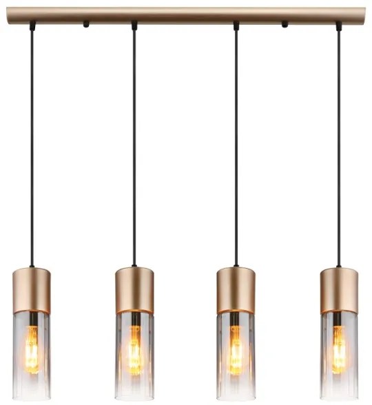Globo 21000-4HCA - Lustră ANNIKA suspendată pe cablu, 4xE27/25W/230V