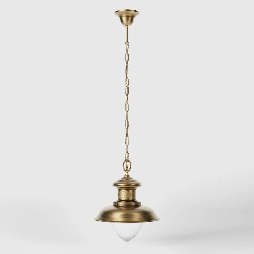 Lustra stil nautic din alama si sticla Al Mare