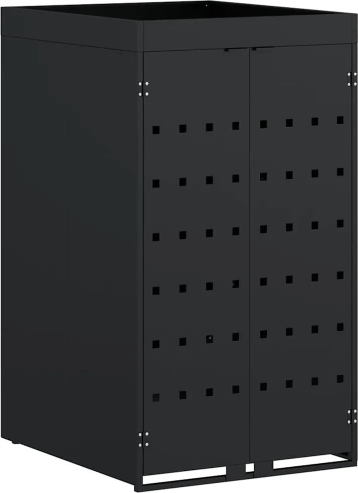 vidaXL Depozitare pentru pubela cu acoperiș pentru ghiveci, pentru pubela unică de 240L