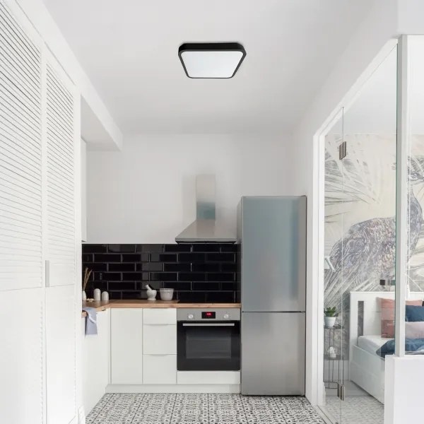 Plafonieră LED pentru baie Rabalux 71433 ALENZO LED/36W/230V IP44 negru