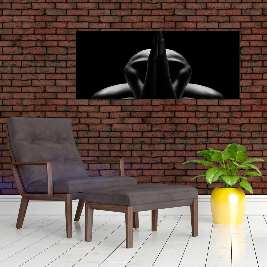 Tablou cu nud feminin (120x50 cm)