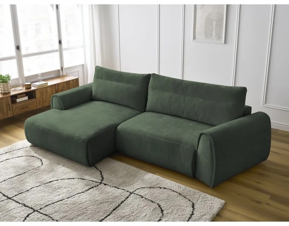 Colțar verde închis Aden – Bobochic Paris