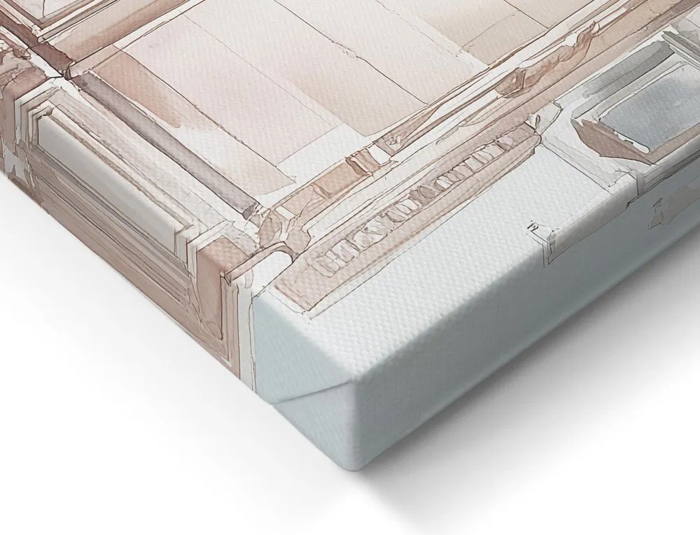 Tablou 60x80 cm Café de Fleurs – Styler