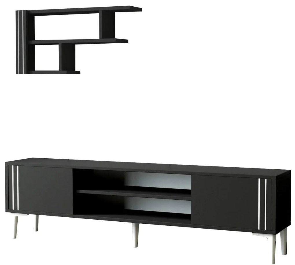Mobilier living Snowden set (antracit) . 1102582