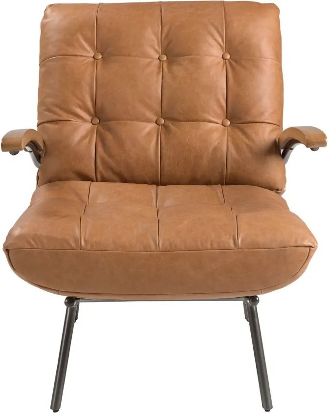 Fotoliu LUX design italian Cowhide brown