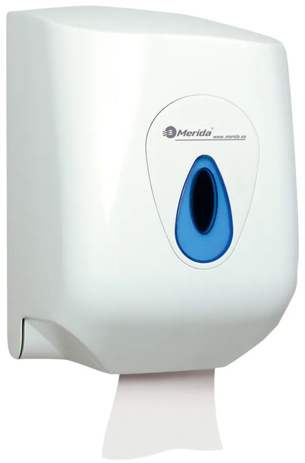 Dozator de prosoape de hartie in role Merida Top Maxi, albastru