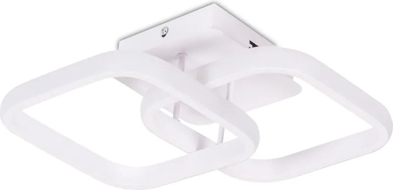 Aplica LED Erste Aria 28W 3CCT Alb Mat, Design Modern Curbat 330x260x90mm, Lumina Reglabila din Intrerupator pentru Living, Hol sau Dormitor