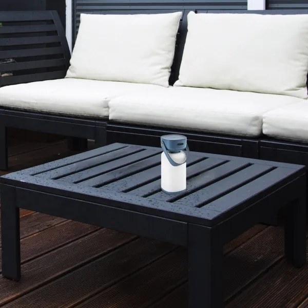 Lampă LED tactilă reîncărcabilă dimabilă de masă de exterior Rabalux 77145 FUNES LED/3W/5V IP44 albastru