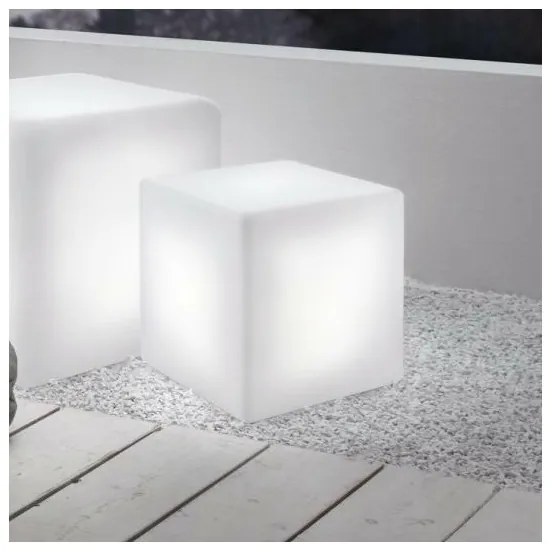 Lampă LED RGBW dimabilă de exterior Eglo 31053 1xE27/9W/230V 30 cm IP65