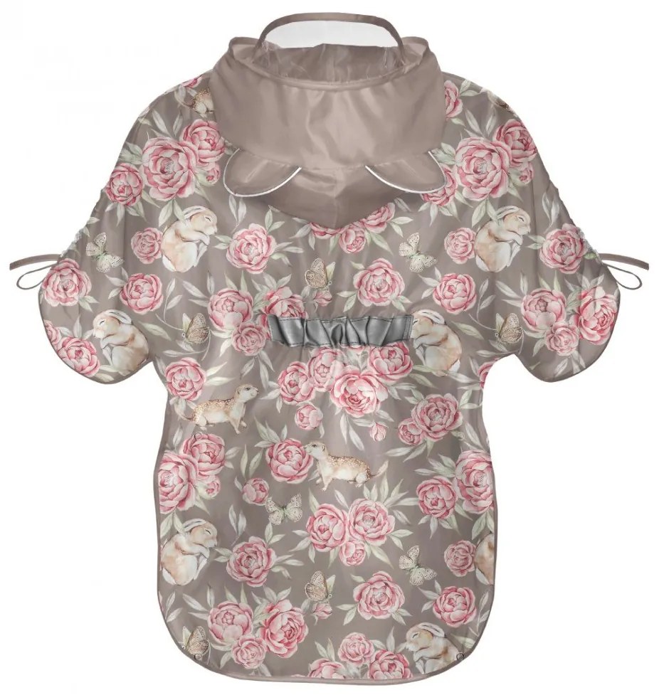 Pelerina de Ploaie pentru Copii, Poncho pentru ploaie 1,5-8 ani ,   Peony Dreamland