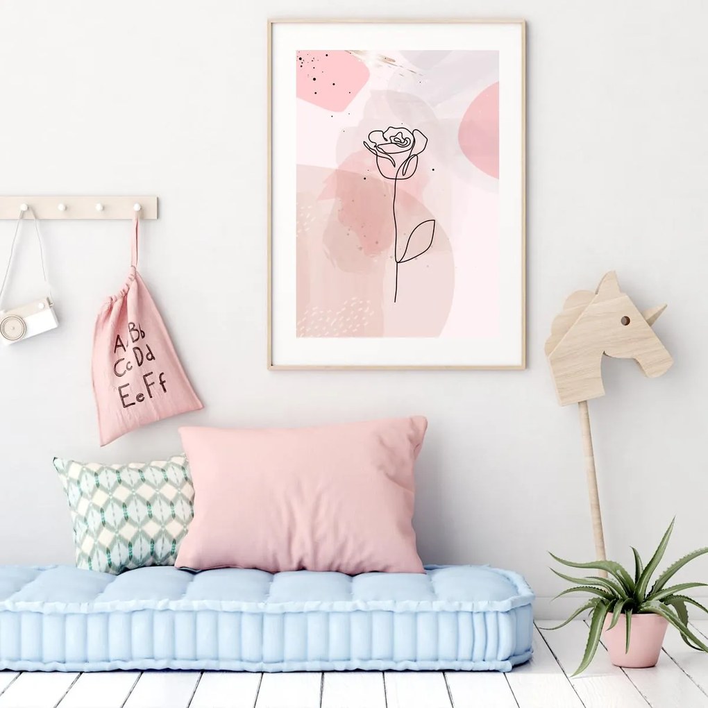 Poster - Trandafir (A4)