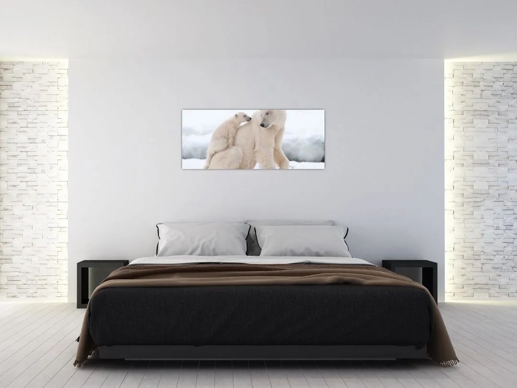 Tablou - Urs polar (120x50 cm)