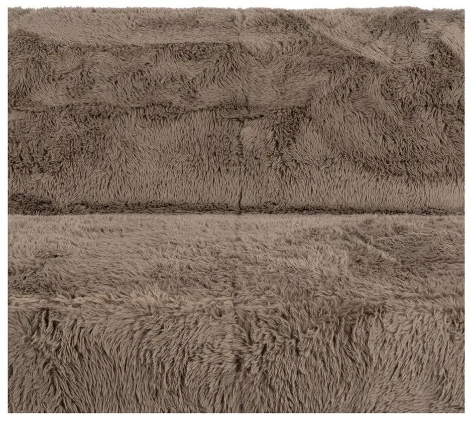 Canapea maro 185 cm Teddy – Ixia