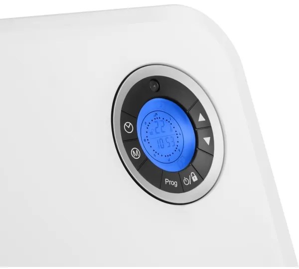 Sencor - Convector cu ecran LCD și termostat, 750 W / 1500 W / 230 V, IP24