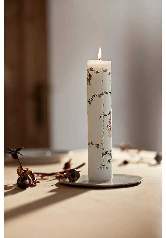 Lumânare timp de ardere 56 h cu model de Crăciun Hammershøi Christmas 2025 – Kähler Design