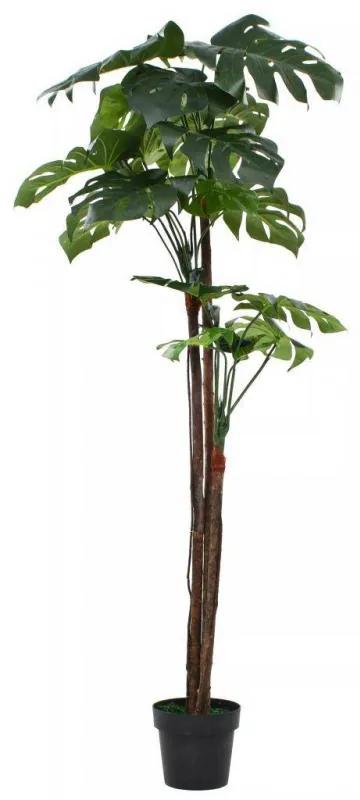 Plantă artificială monstera cu ghiveci 170 cm verde