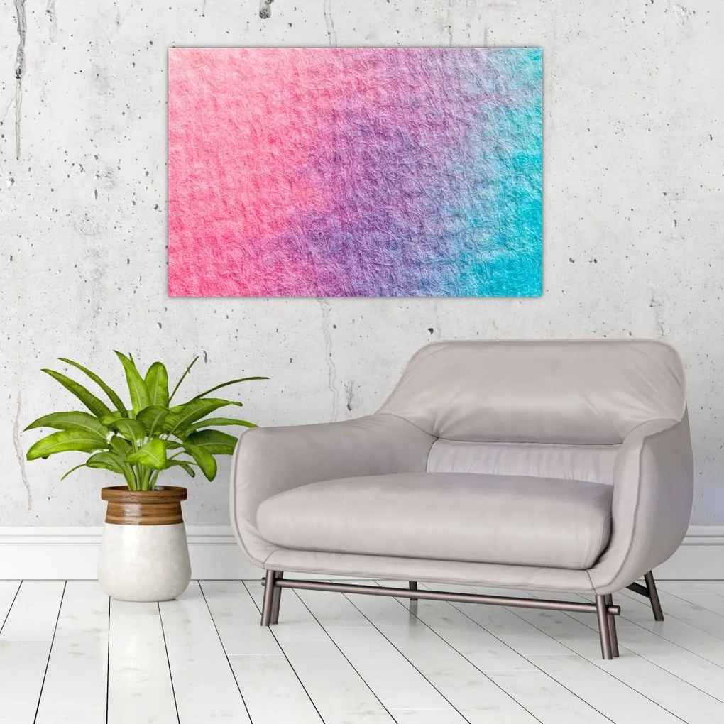 Tablou cu textură colorată (90x60 cm)