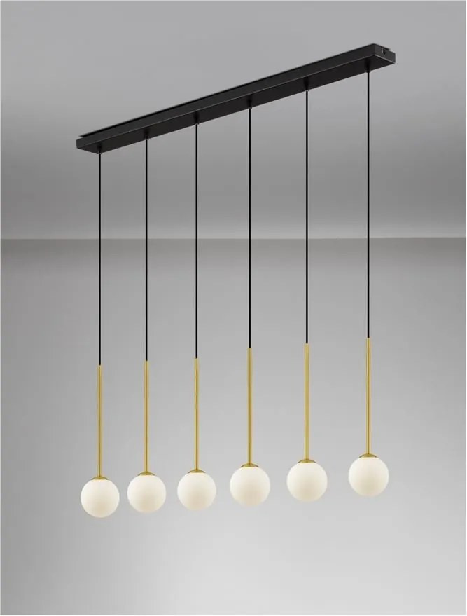 Lustra moderna cu 6 pendule SAVOY