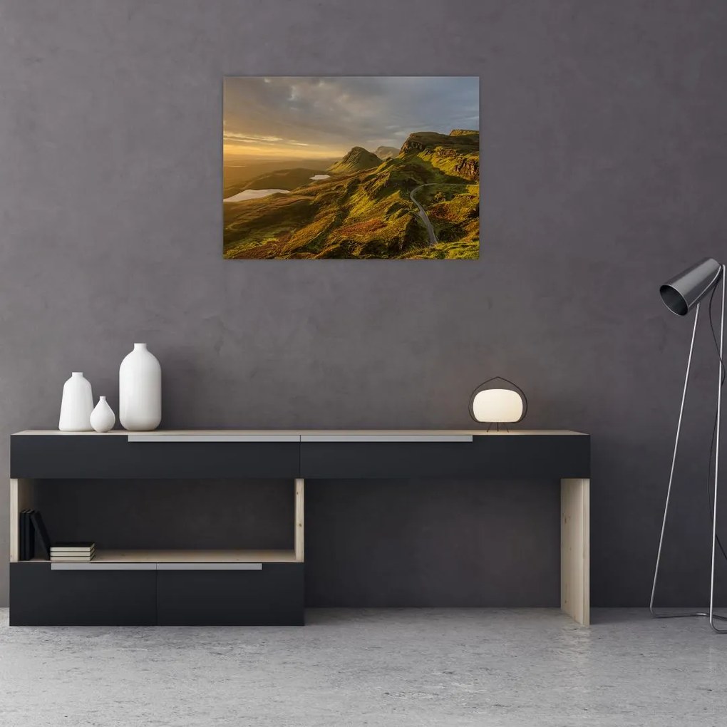 Tablou cu munți (70x50 cm)