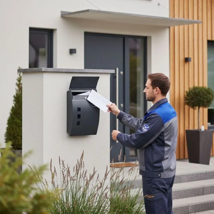 Cutie de scrisori blocabilă 32 x 45 x 10 cm