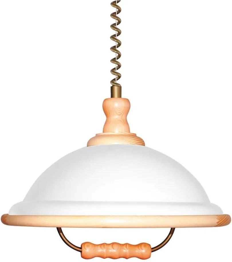 Lustră reglabilă Prezent 73006 W50 ACRYL 1xE27/60W/230V