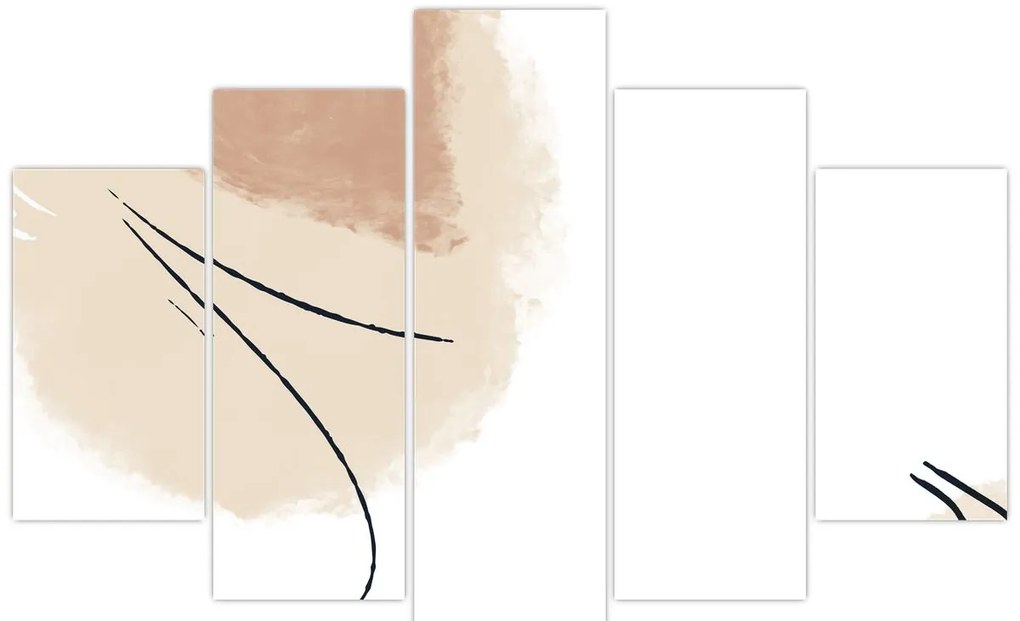 Tablou - Abstracție albă (150x105 cm)