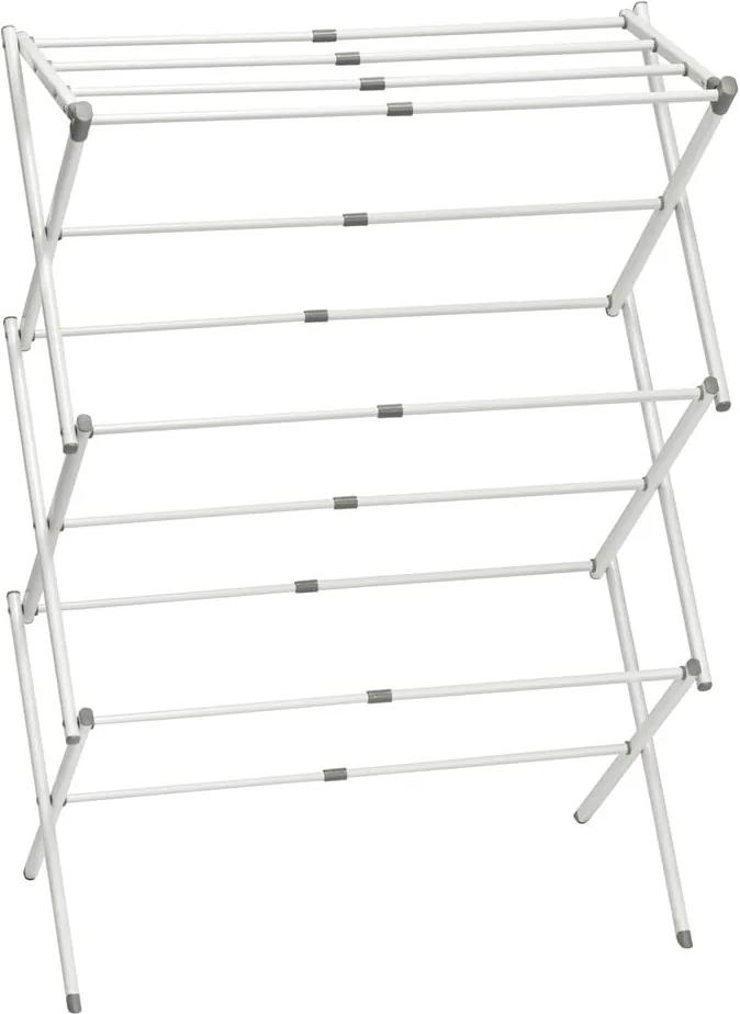 Uscător rufe cu 3 etaje iDesign Brezio, 75 x 38 cm, alb