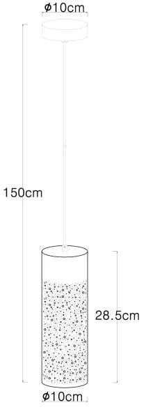 Lustră pe cablu CROCKY 1xE27/40W/230V Globo 21005H