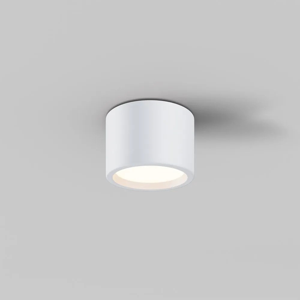 Spot LED aplicat cu protectie IP44 Hydra D-10,5cm alb
